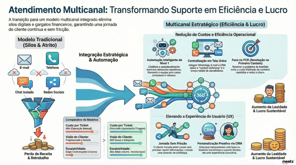 Atendimento multicanal - Meets Tecnologia